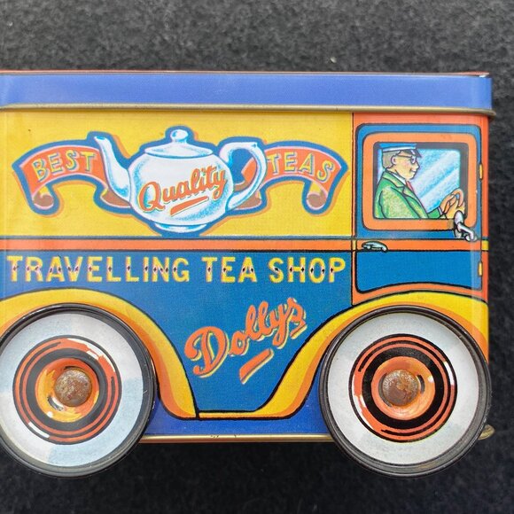 "DOLLY'S TEA VAN"-1983 LONDON GENUINE DODO TIN MADE IN ENGLAND - Picture 3 of 5